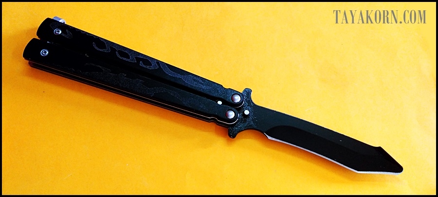 มีดซ้อมควงเดอะสกอร์เปี้ยนคิง THE SCORPION KING BALISONG TRAINER KNIFE TKBS-SK8TR