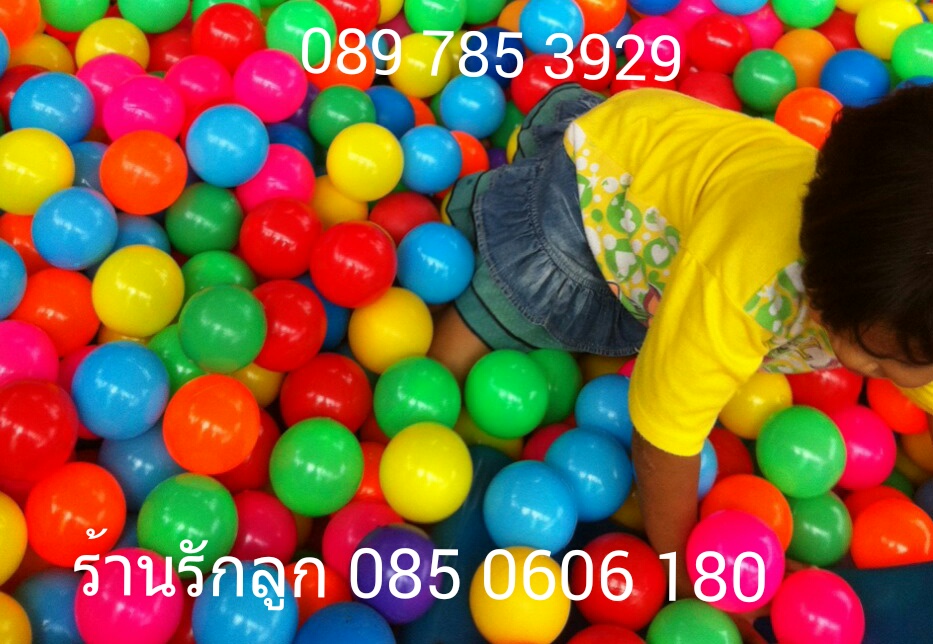 ลูกบอลบ้านบอล (ขนาด7ซม) 100ลูก/ถุงตาข่าย ลูกบอลใส่บ้านบอล ลูกบอลขนาดใหญ่ ลูกบอลหลากสี ลูกบอลใส่สระะน้ำ
