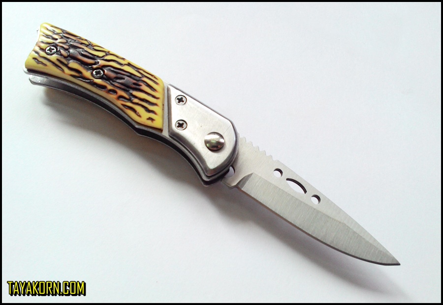 มีดพับมินิแมมมอธ Mini-Mammoth Folding Knife (มีดพับสปริง)