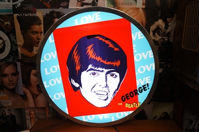 ป้ายไฟthebeatle george