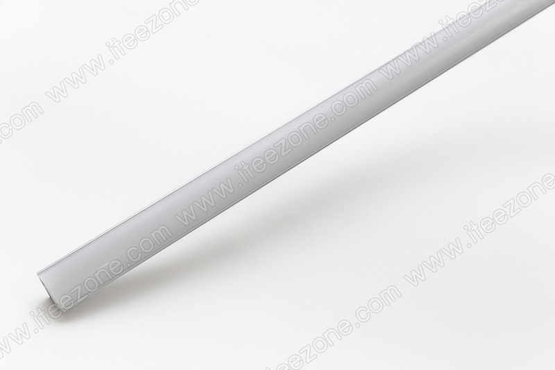 ราคาต่อ 1 เส้น ยาว 1 เมตร ราง V + ฝาอะคริลิค โค้ง รางไฟ Aluminium Profile รางอลูมิเนียม ใช้กับไฟเส้น LED รางไฟเส้น rail led track โพรไฟล์