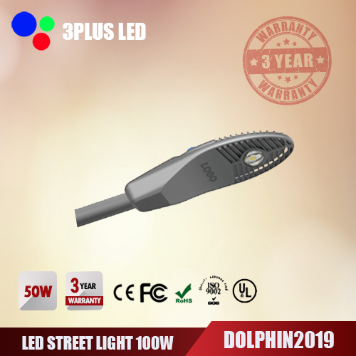 โคมไฟถนน LED Street light Dolphin2019 50W