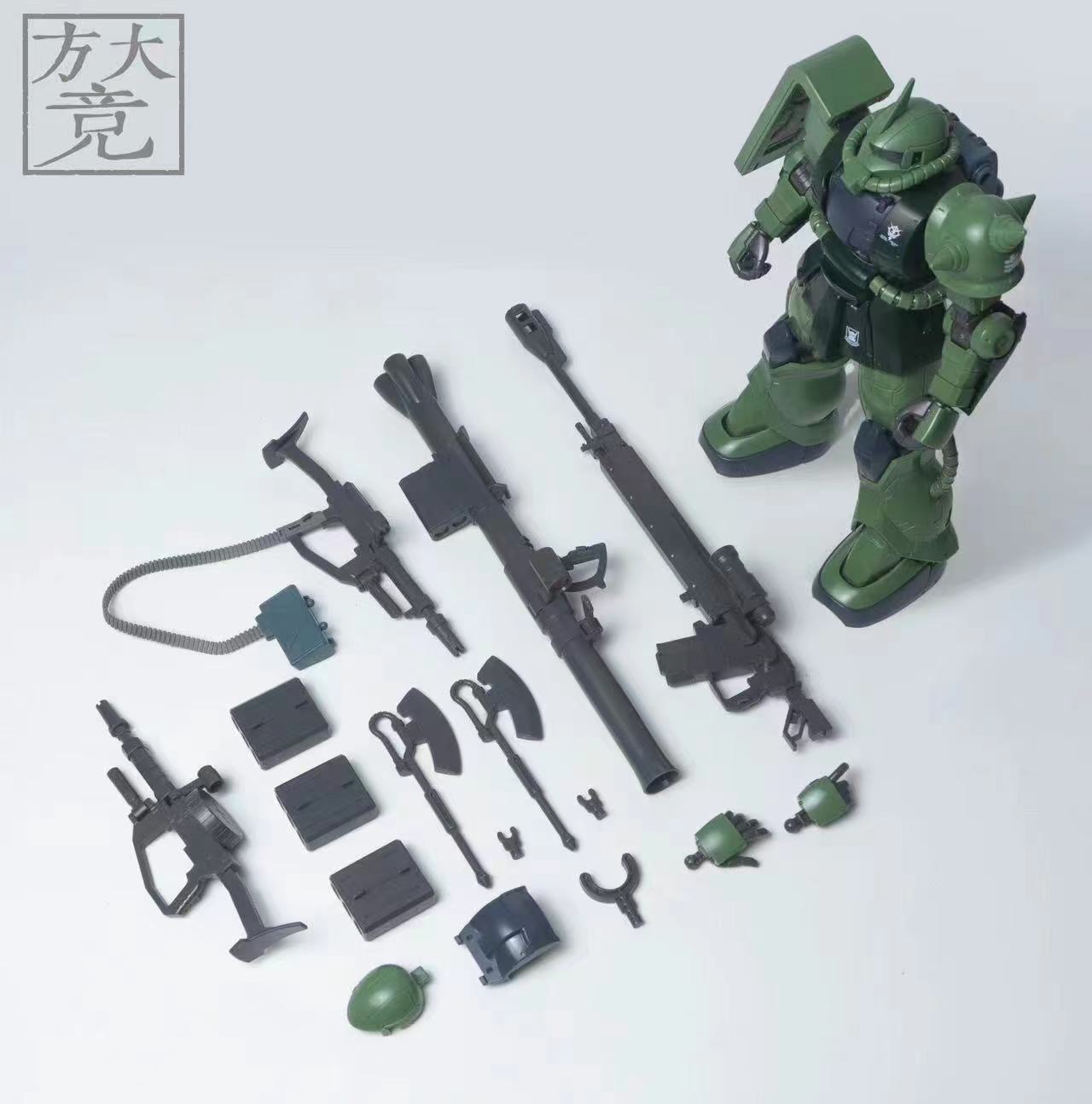 GTO 1/72 MS-06C-6/R6 Zaku II Type C-6/R6 [Fang Da Jing]