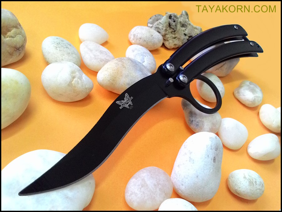 มีดซ้อมควง ลูแปงบาลิซอง Lupin Balisong Trainer Knife TKBS-LP7TR