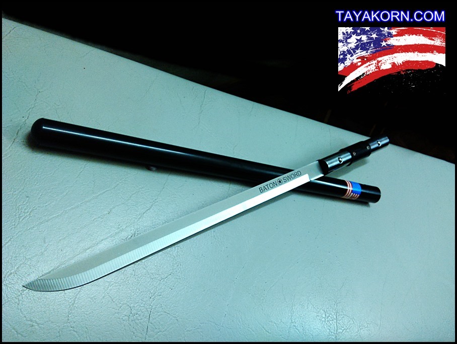 กระบองซ่อนมีด US.Saver Baton TKBK8855
