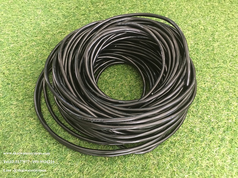 สายไฟโซล่าเซลล์ 12/24V RVV ขนาด 2x2.5 sq.mm ( 50 เมตร/ม้วน )