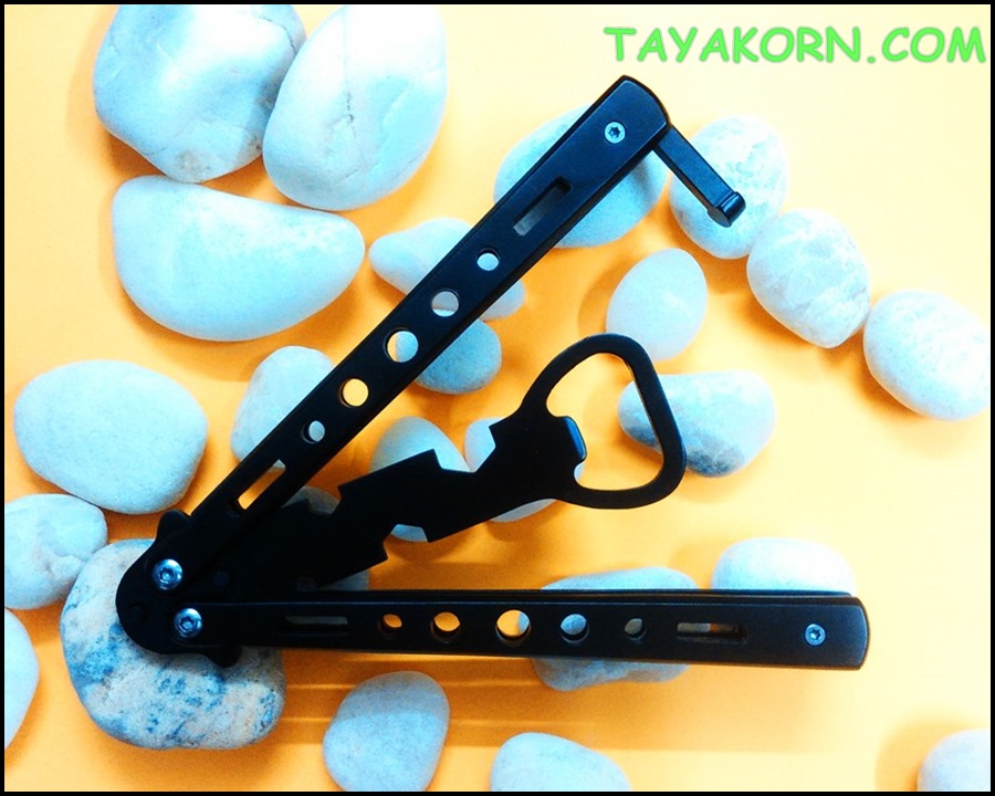 มีดซ้อมควง บาลีซองดิโอเพิ้น ฺTHE OPEN Balisong Trainer Knife