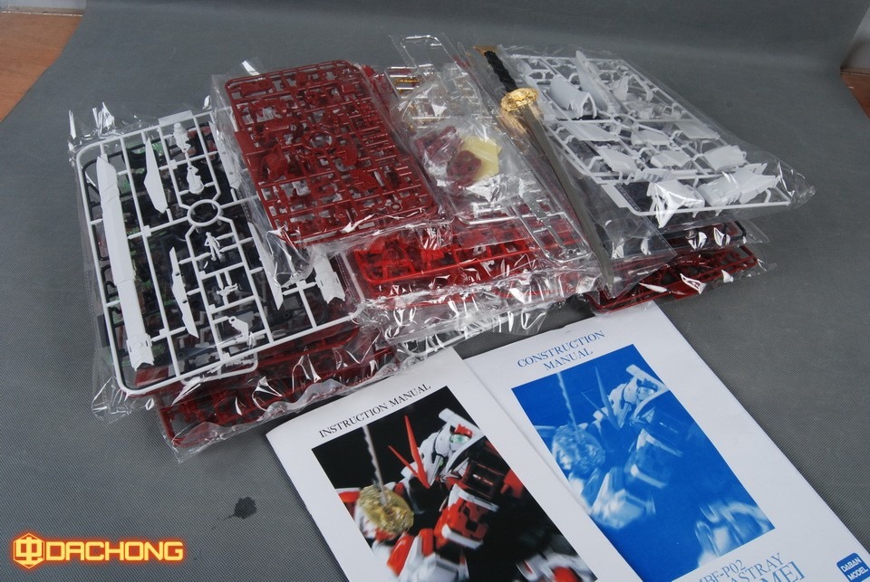 PG 1/60 Red Frame + Tactical Arms [Daban & M3Model]