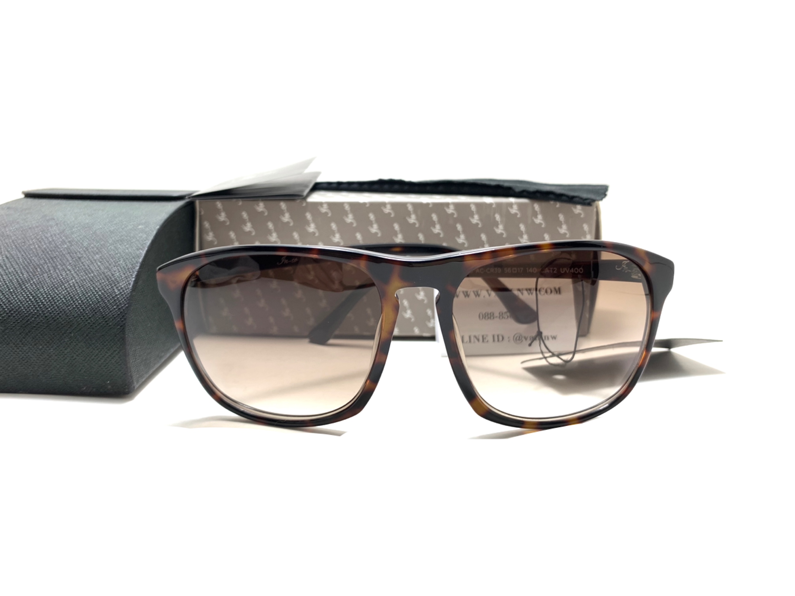 แว่นกันแดด FN-CO 8208035 AC-CR39 56-17-140 CAT2 <กระ>