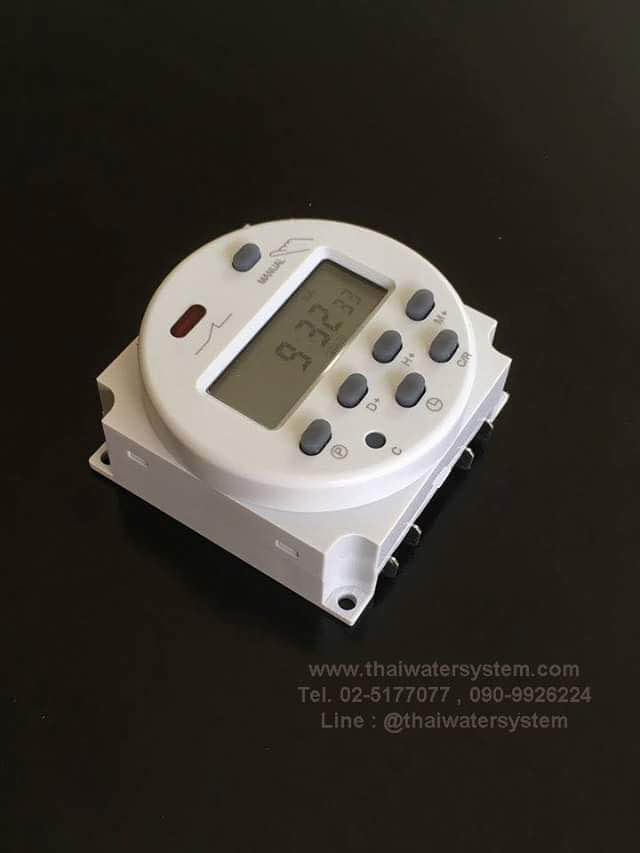 (10-CN101A-12VDC) Timer ทามเมอร์ เครื่องตั้งเวลา 16A 12V รุ่น CN101A SKU-018