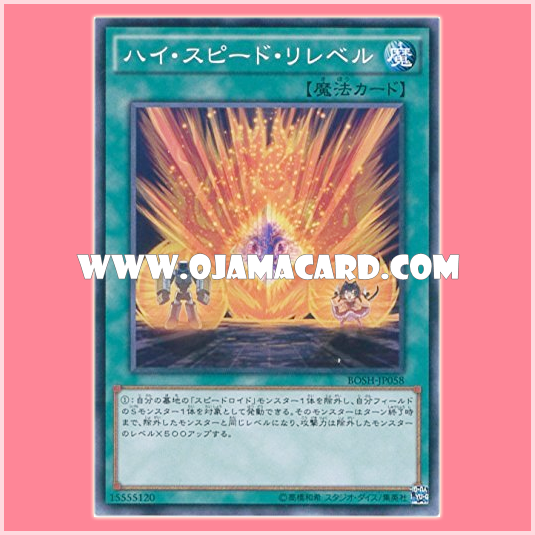 BOSH-JP058 : Hi Speed Re-Level (Common)