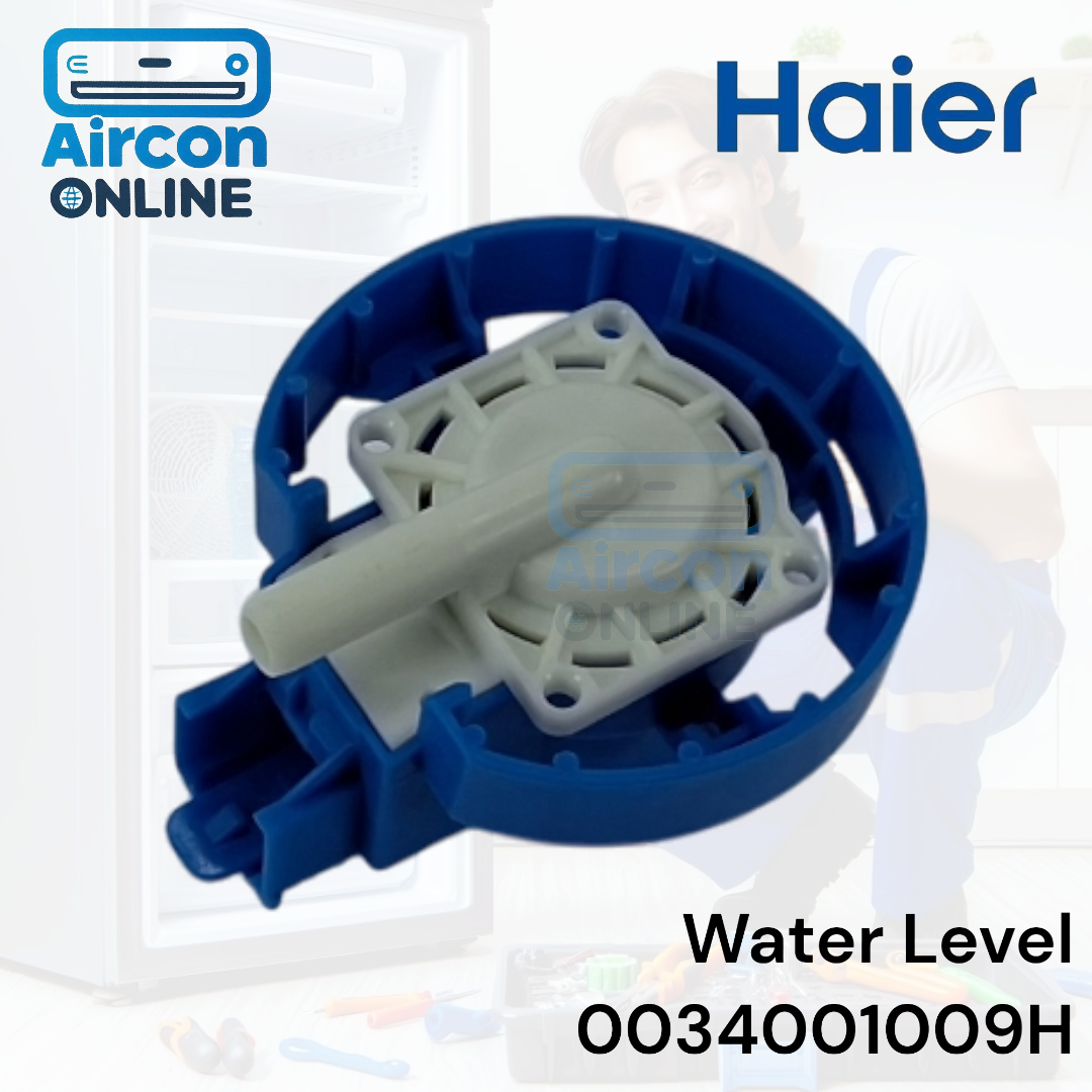 Water Level เครื่องซักผ้า Haier รหัส 0034001009H สำหรับรุ่น HW150-B1978S8, HWM130-1702DS และ HWM140-1702DS ของแท้ ใหม่ มือ 1