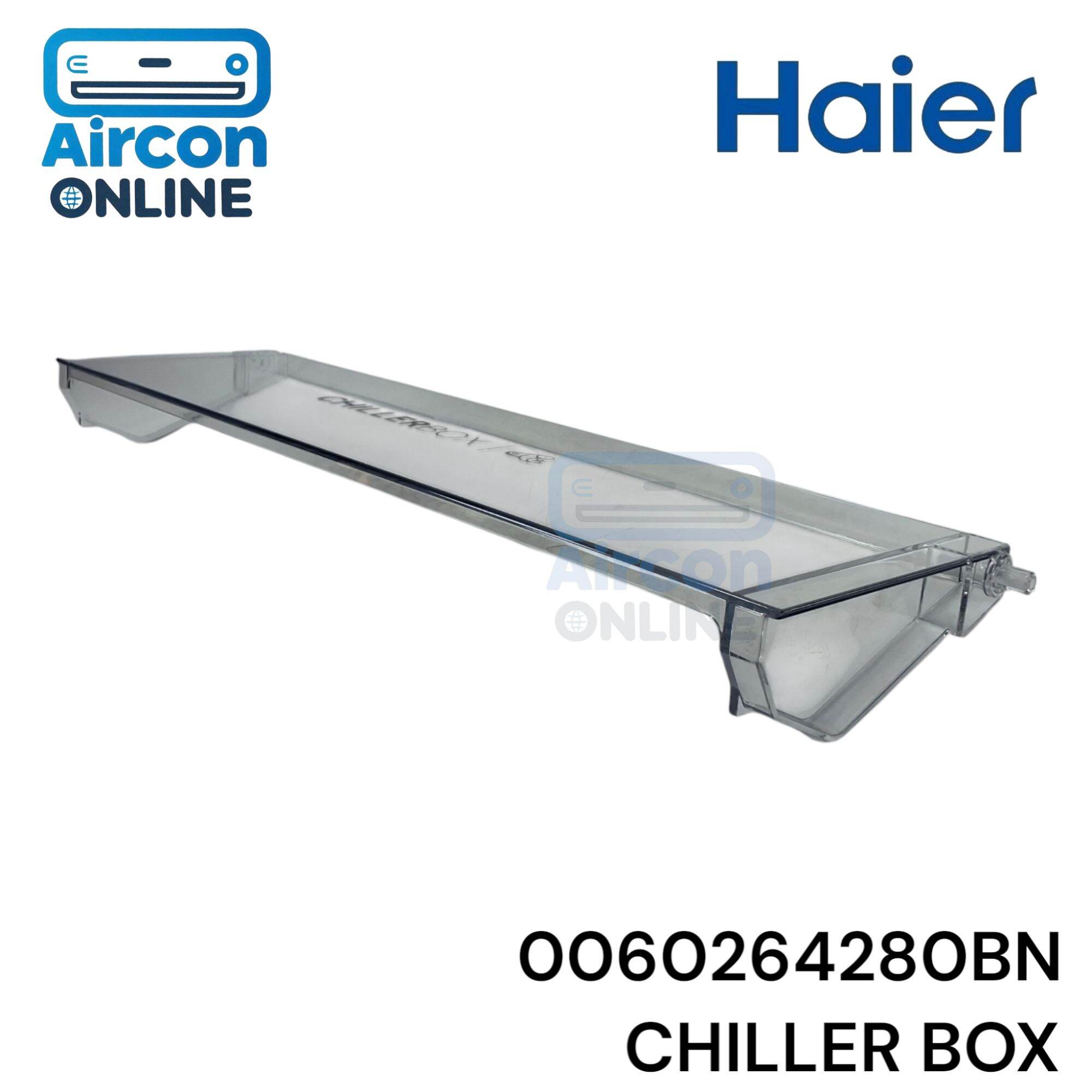 ฝาปิดถาดรองใต้ช่องฟรีส ตู้เย็น HAIER รุ่น EHRT207ONL รหัส 0060264280BN ( 4280BN ) ของแท้ ใหม่ มือ1