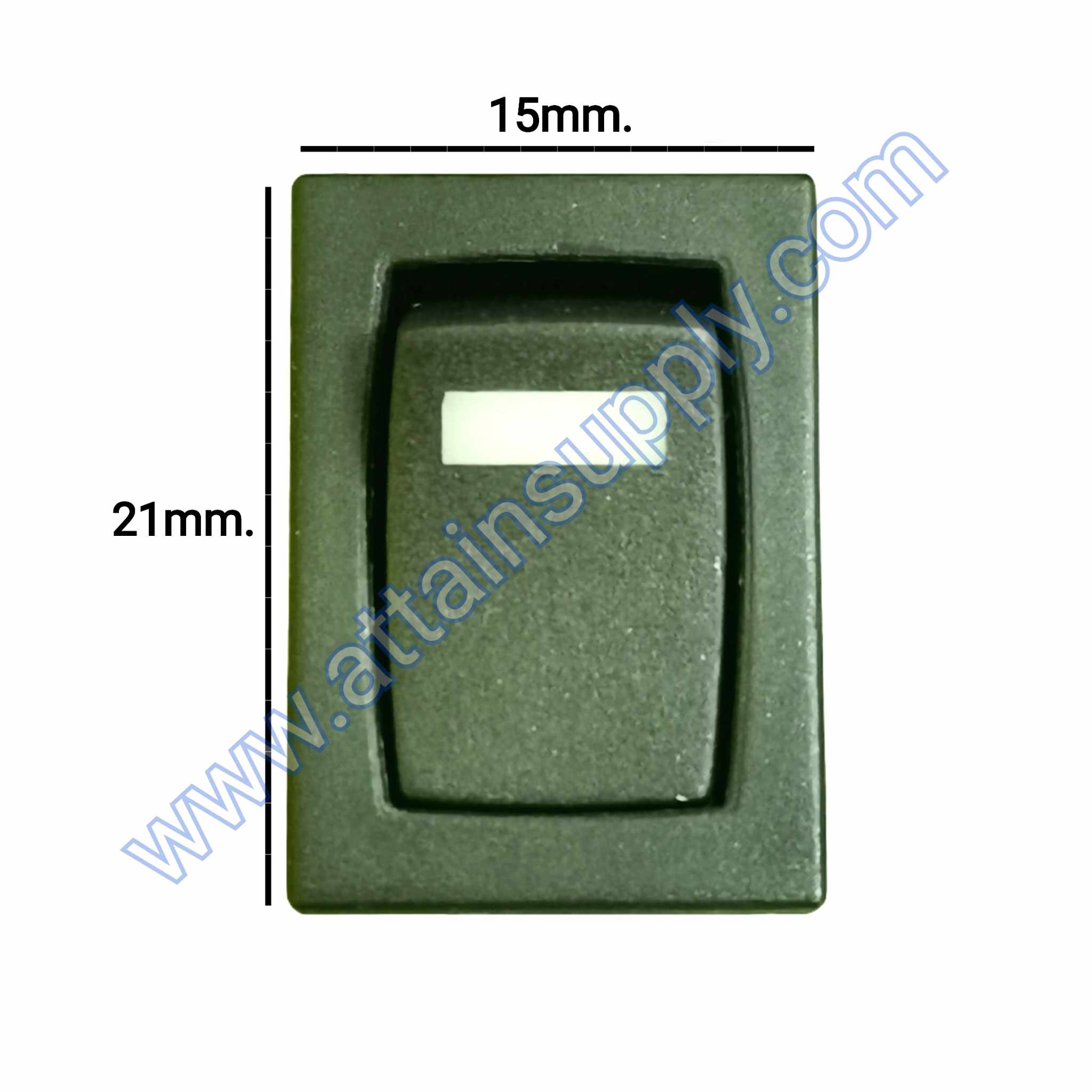 สวิทช์ ไฟLED เหลี่ยมเล็ก 220V./4ขา มีไฟ-สีแดง