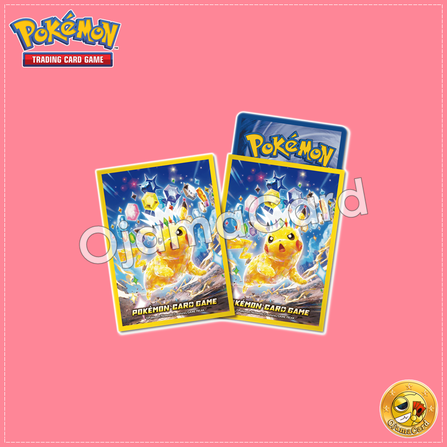 Pokémon Card Game Deck Shield | Card Sleeves — Stella Pikachu (64ct)「1 Pack」