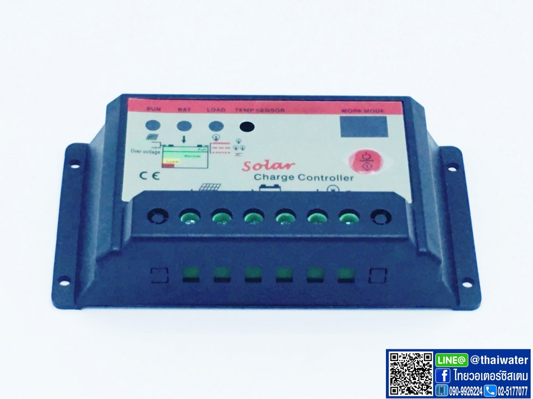 โซล่าชาร์จเจอร์ ( Solar charger ) 20A 12V/24V PWM รุ่น 2024