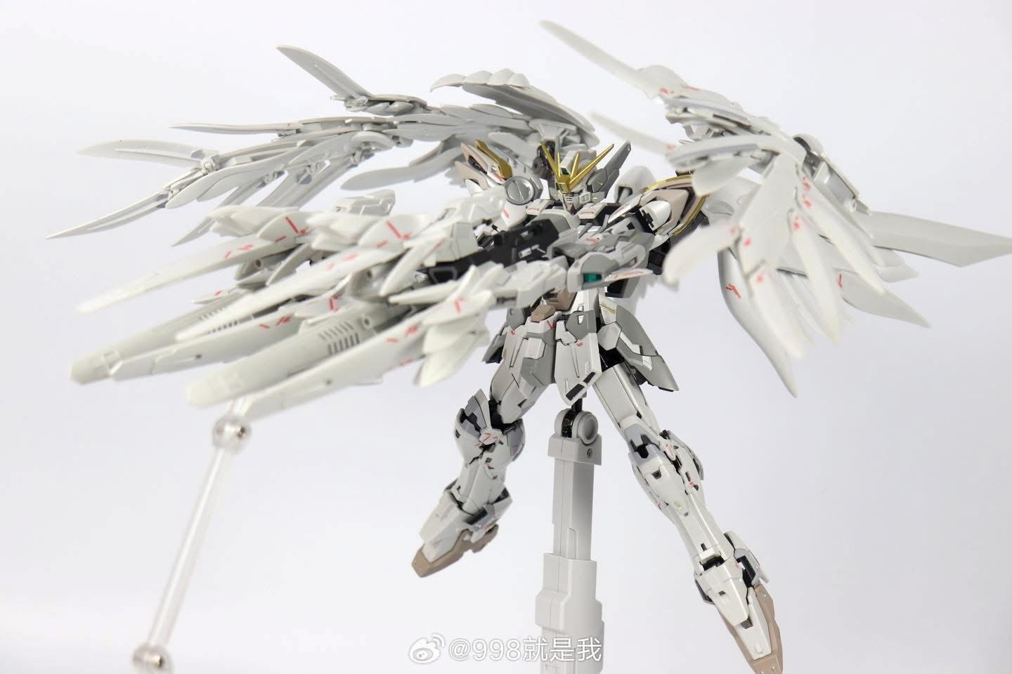 MG 1/100 Wing Show White Prelude Alloy Frame (8827) [Daban]