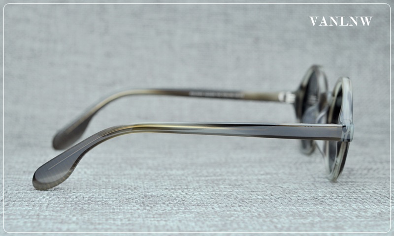 แว่นกันแดด MOSCOT ZOLMAN 42-28 145 COL.OLIVE CE <เทา>