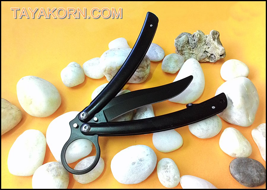 มีดซ้อมควง ลูแปงบาลิซอง Lupin Balisong Trainer Knife TKBS-LP7TR