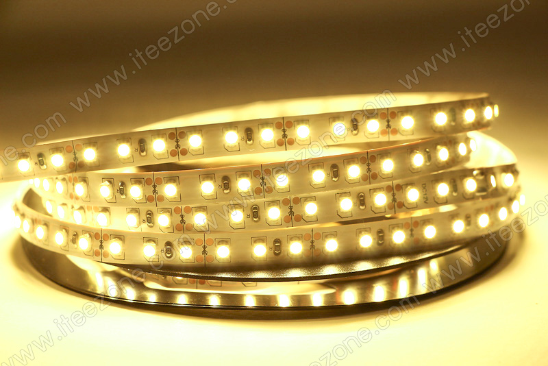 LED Strip เส้น 2835 ม้วน 5 เมตร 120 LED/M สี Warm white 3000K (ไม่กันน้ำ IP20)