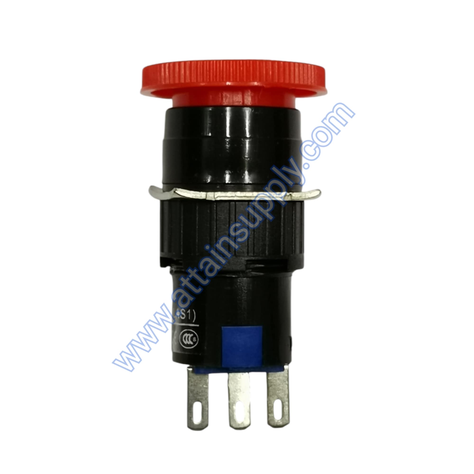 สวิทช์หัวเห็ด กดเปิด-หมุนปิด/ลูกศร