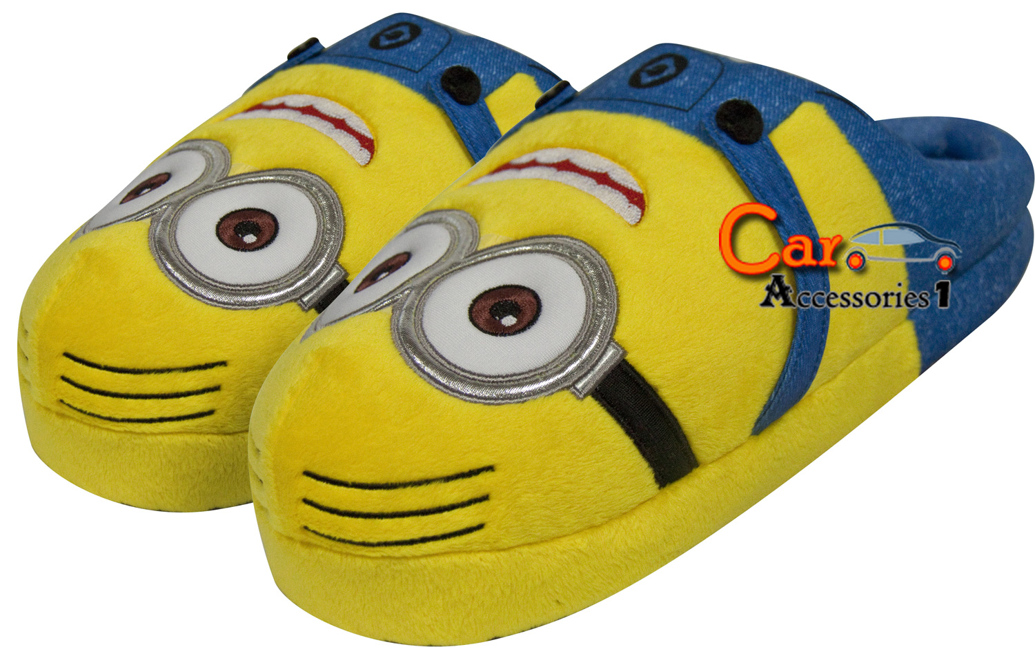 รองเท้าใส่ในบ้านมินเนี่ยนสองตา Minion slippers ลิขสิทธิ์แท้ราคาพิเศษ