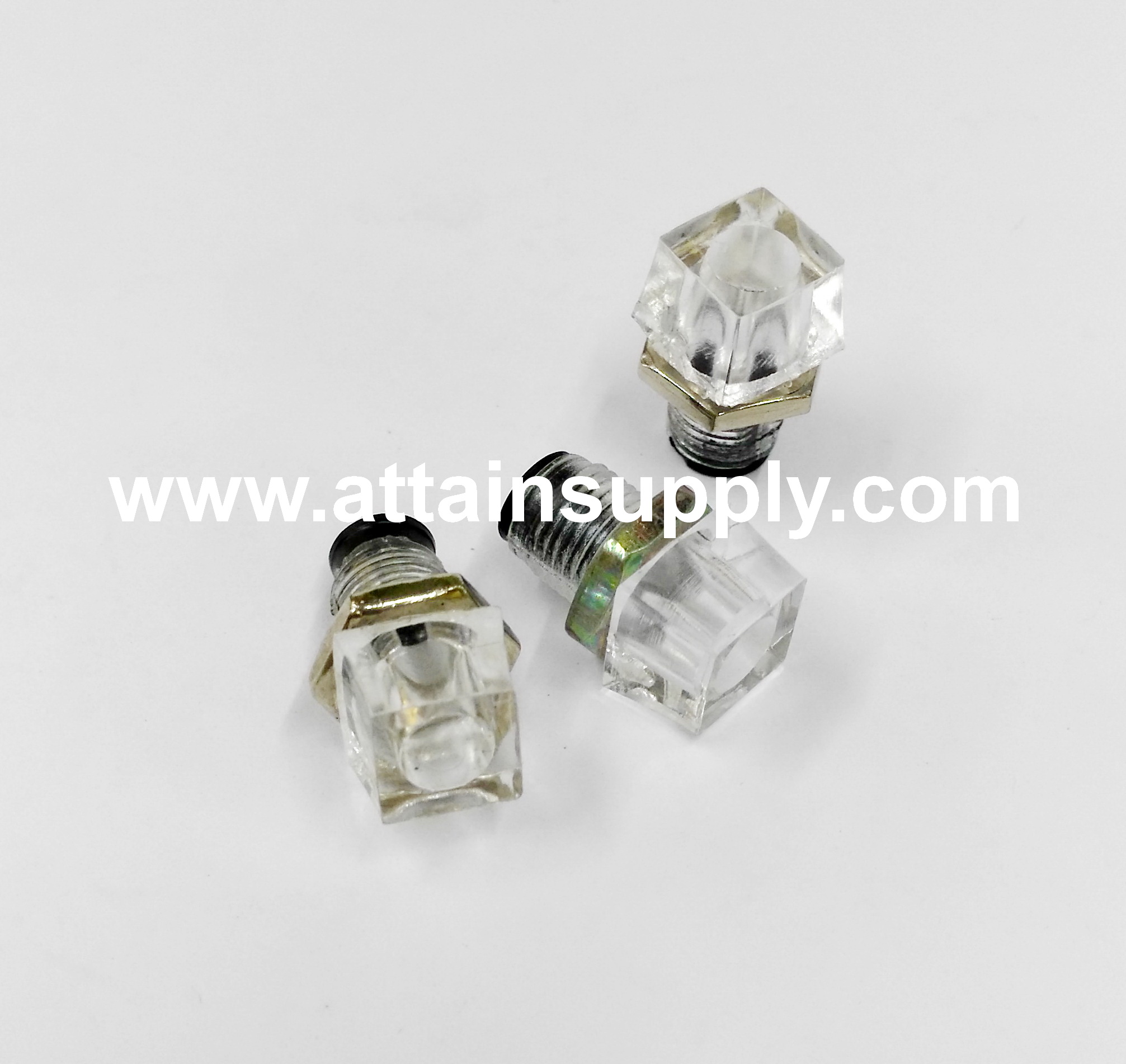 ปลอกLED-5MM/เหลี่ยมใส