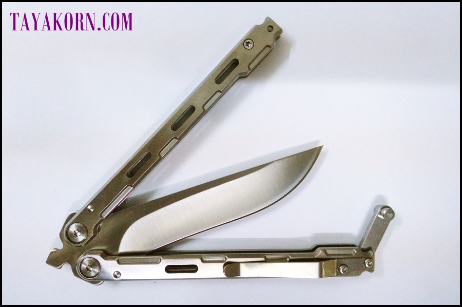 มีดควง ไวท์มุรามะ White Murama Balisong Knife TKBS-WM778