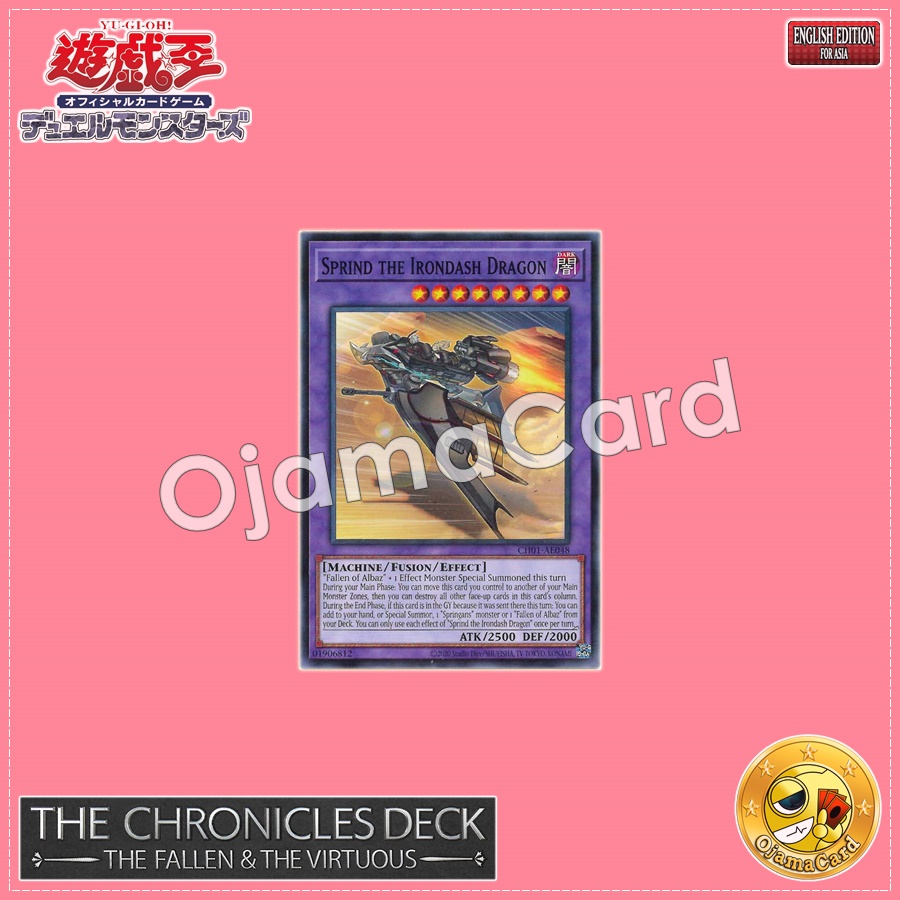 CH01-AE048 : Sprind the Irondash Dragon (Common)