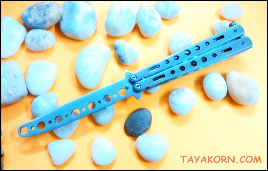 มีดซ้อมควงซิวเว่อร์ไทม์ SilverTime Balisong Trainer Knfie