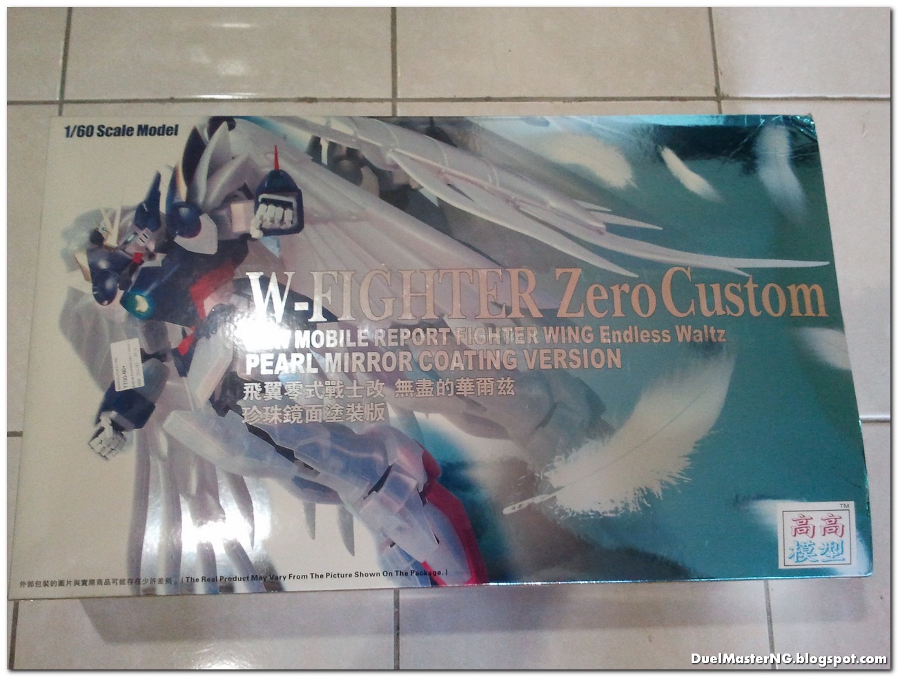 PG 1/60 W-Fighter Zero Custom Pearl Mirror Coating Ver.
