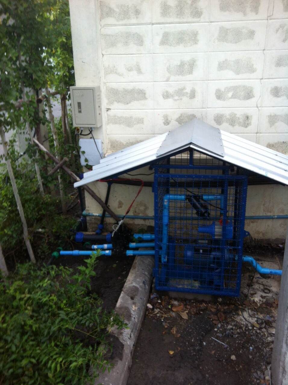 ออกแบบ รับเหมางานระบบรดน้ำต้นไม้และระบบพ่นหมอก แรงดันสูง แรงดันต่ำ