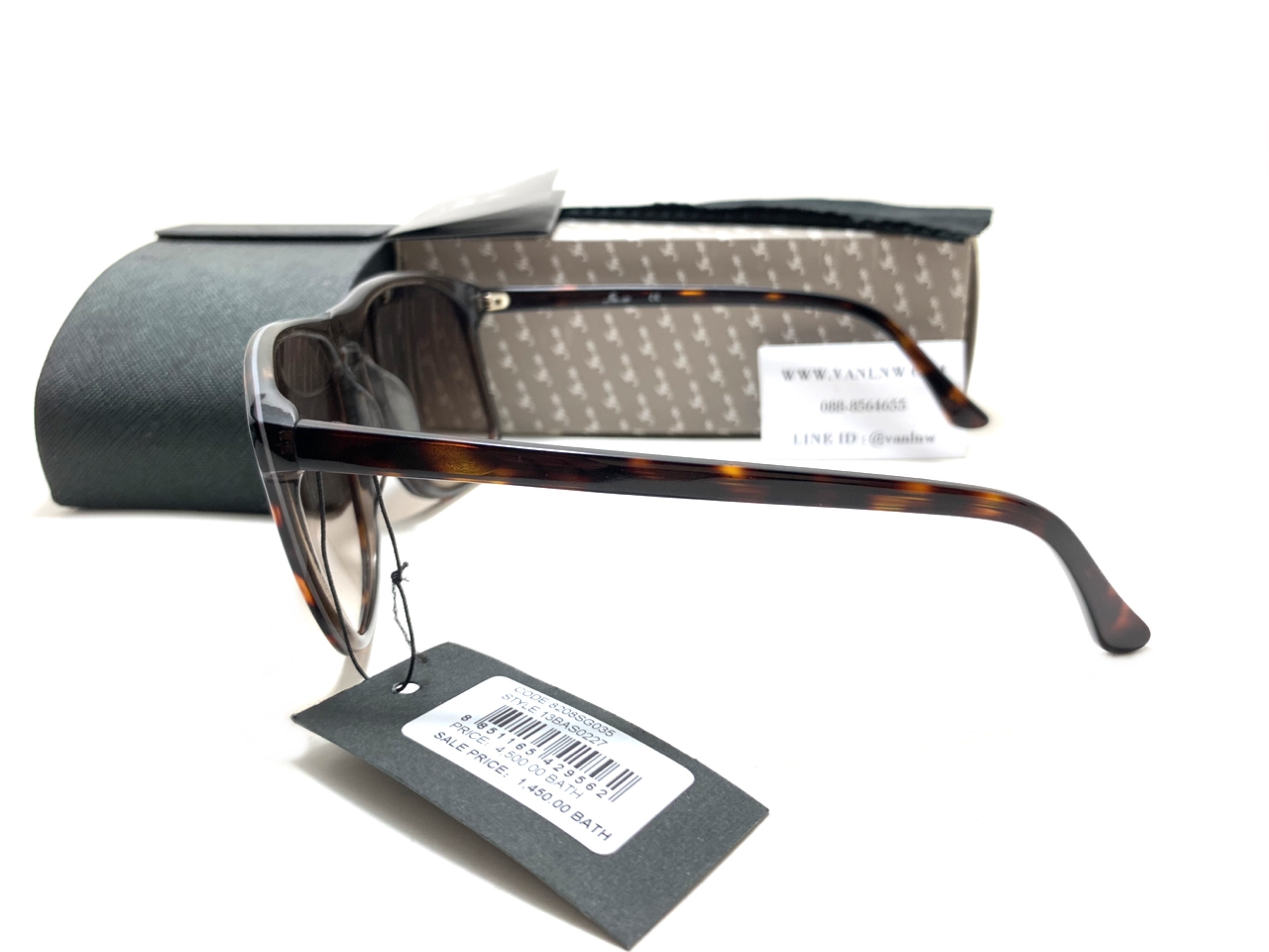 แว่นกันแดด FN-CO 8208035 AC-CR39 56-17-140 CAT2 <กระ>