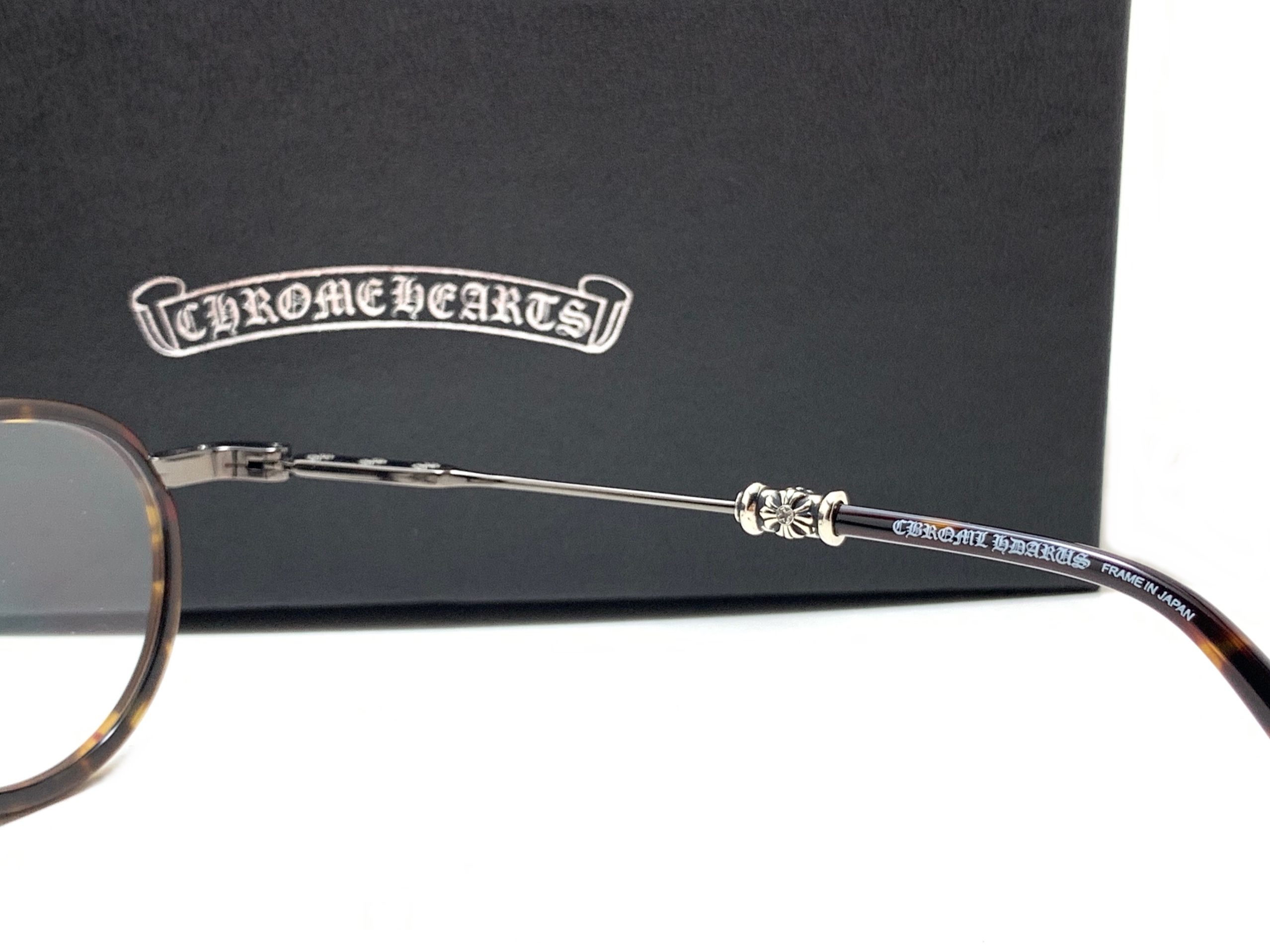 แว่นสายตา Chrome Heart JUCIFER II 47-23 148 mm. <ลายกระ>