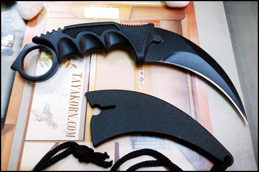 มีดคารัมบิตพายุทะเลทราย Desert Storm Karambit Knife