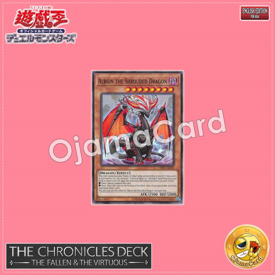 CH01-AE005 : Albion the Shrouded Dragon / Albion the Black-Shrouded Dragon (Common)