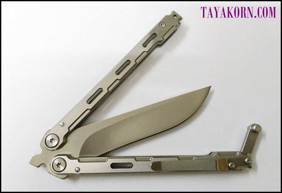 มีดควง ไวท์มุรามะ White Murama Balisong Knife TKBS-WM778