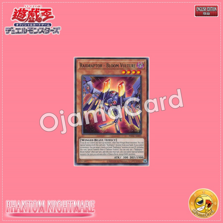 PHNI-AE005 : Raidraptor - Bloom Vulture / Raid Raptors - Bloom Vulture (Rare)