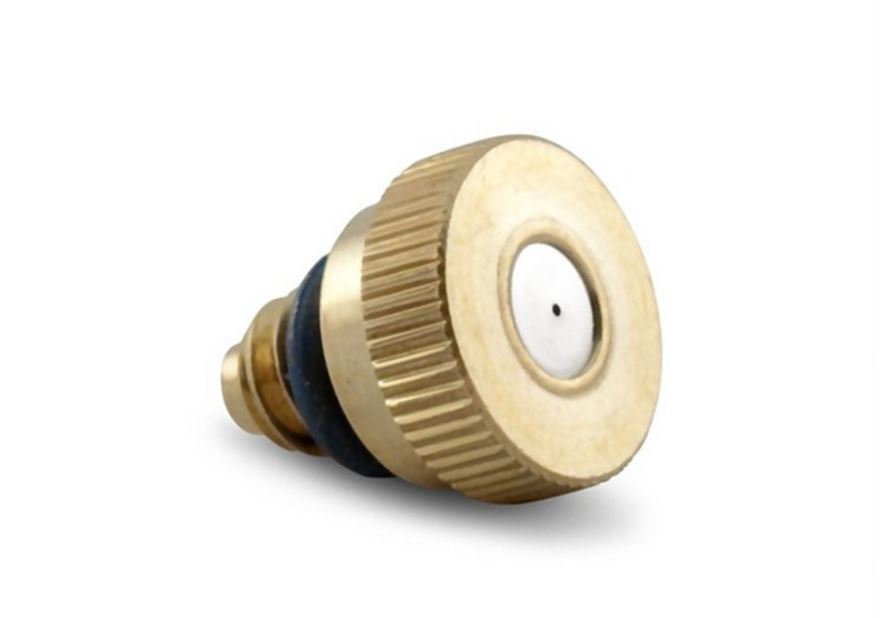 03-FLB-116 หัวพ่นหมอกทองเหลือง หัวพ่นหมอกกระดุม 0.6 มม.