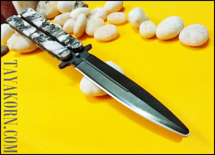 มีดซ้อมควงโกสต์เดสเสริซ 2 ghost desert 2 Balisong TRAINER Knife TKBS-GD2TR