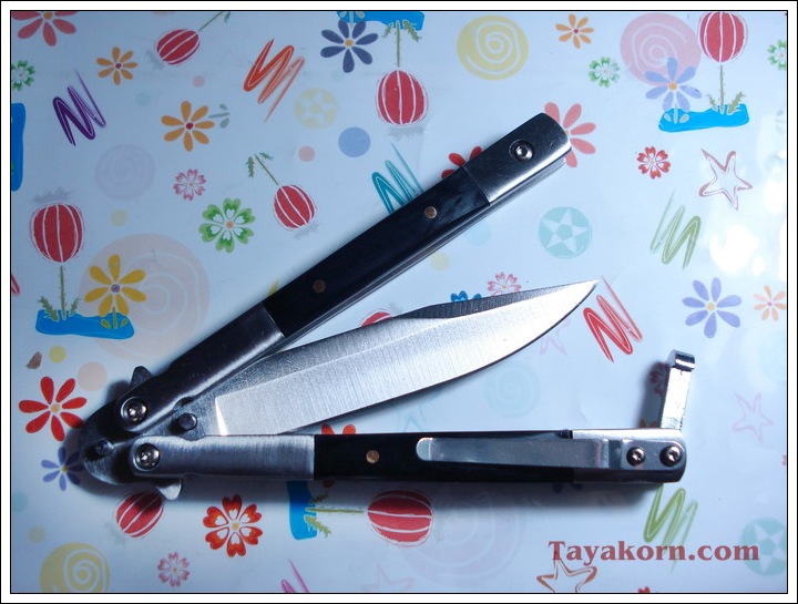 มีดBalisong TKBS 003US The Black Forest มีดบาลีซองป่าดำ