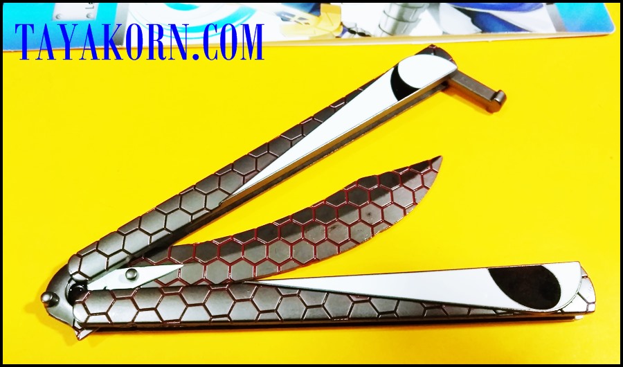 มีดซ้อมควง บาลิซองคอสเพลย์-ซิก Cosplay-6 Balisong Trainer Knife TKBS-CP6