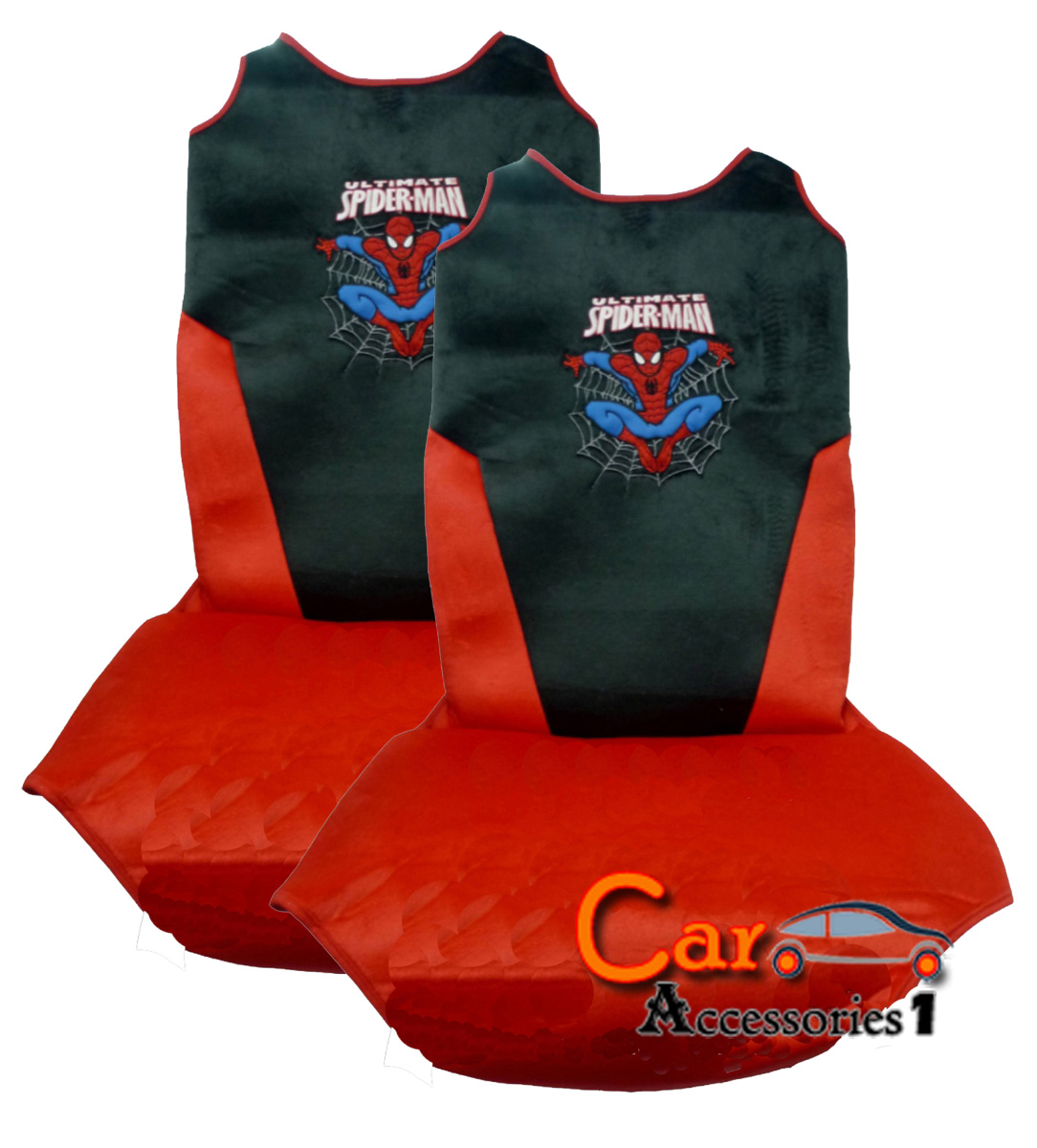หุ้มเบาะสไปเดอร์แมนซีรี่ส์ 2 Spiderman (ไม่รวมหัวเบาะและอุปกรณ์อื่น) ราคาต่อคู่ สินค้าลิขสิทธิ์แท้ ราคาพิเศษ