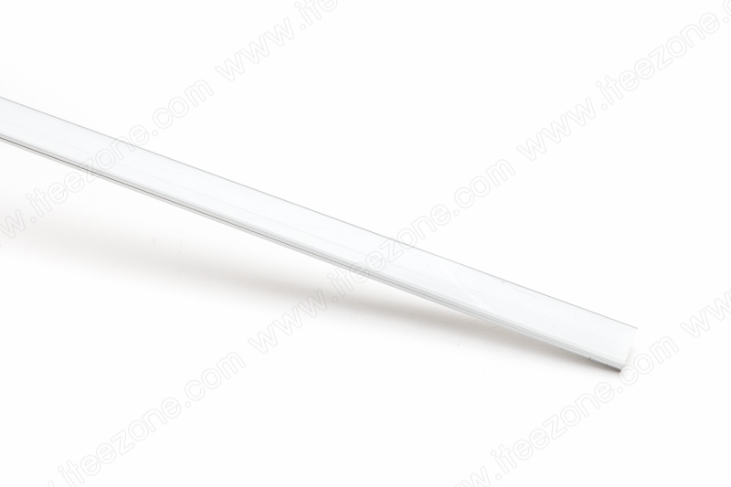 ราคาต่อ 1 เส้น ยาว 1 เมตร ราง U Flat 12mm + ฝาอะคริลิค รางไฟ Aluminium Profile รางอลูมิเนียม ใช้กับไฟเส้น LED รางไฟเส้น rail led track โพรไฟล์