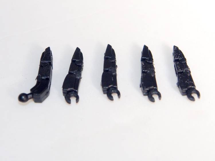 Hand Part 1/100 ของ Hobby Base แบบ2 (ปลายแหลม)