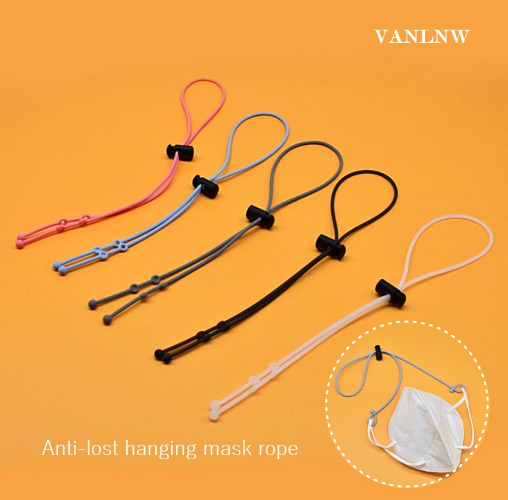สายคล้องแมส MASK STRAPS สายคล้องหน้ากากอนามัย Anti-lost hanging mask rope สายคล้องแมสซิลิโคน สำหรับผู้ใหญ่และเด็ก