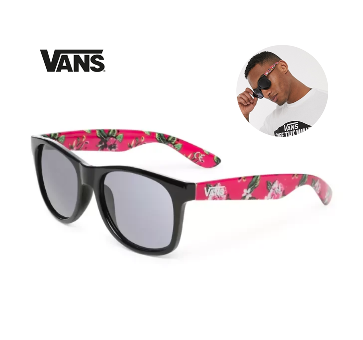แว่นกันแดด VANS SPICOLI 4 SHADES FUCHSIA PURPLE TRAP FLRAL