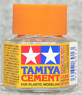 Tamiya cement ฝาส้ม 20ml