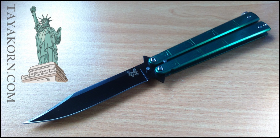 มีดบาลีซอง Dark Bamboo Balisong