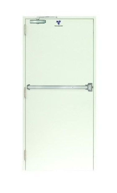 TP7 ประตูเหล็กทนไฟ (Fire rate Door) ขาว